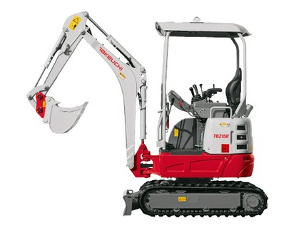 Mini bager Takeuchi TB215R